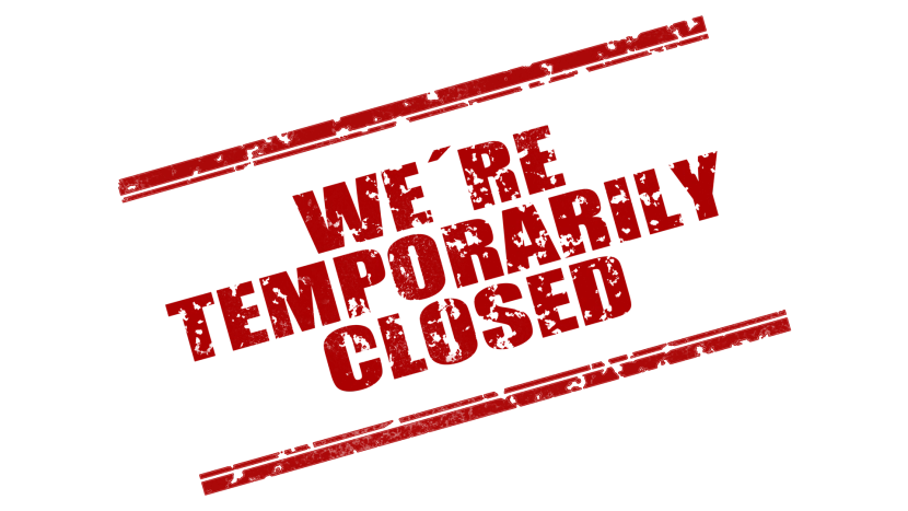 fermeture temporaire