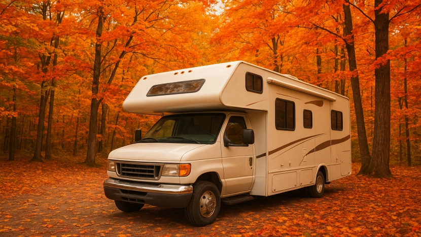 Voyager en automne : les plus beaux itinéraires en camping-car