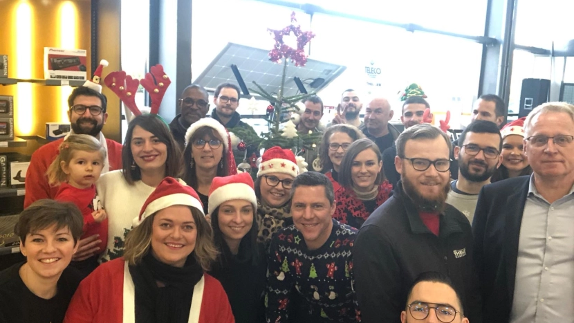 equipe thellier à noël