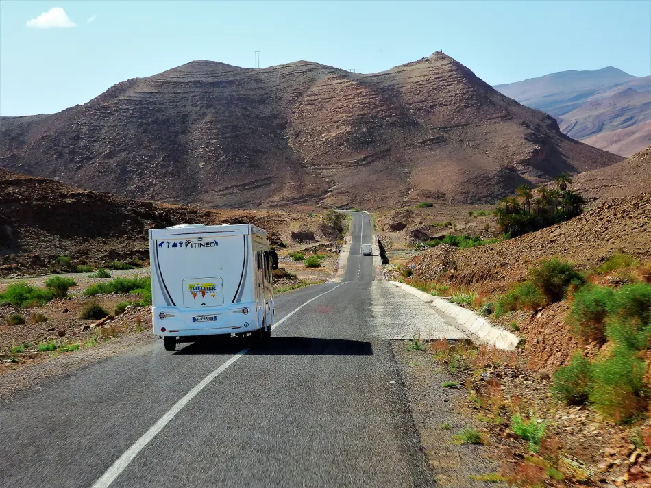 Route au Maroc
