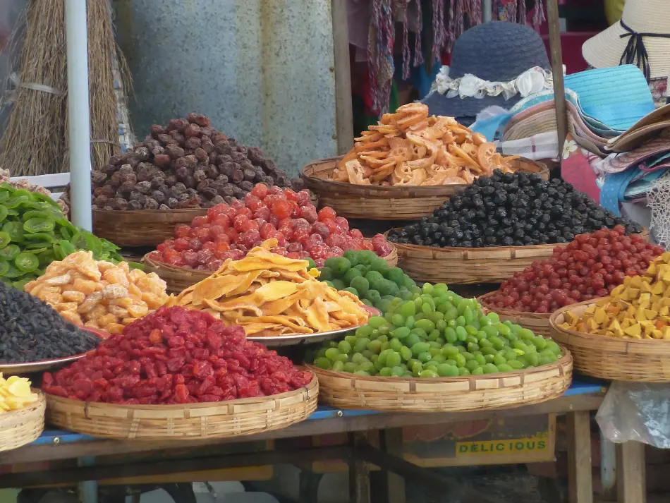 marché local en Chine