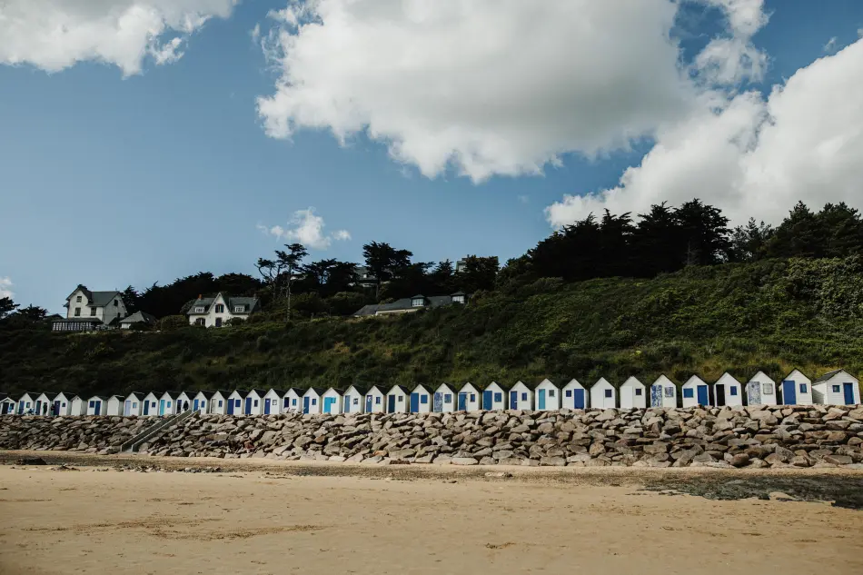 Cabines de palge de Barneville Carteret