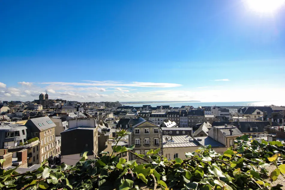 Depuis les hauteurs de Granville