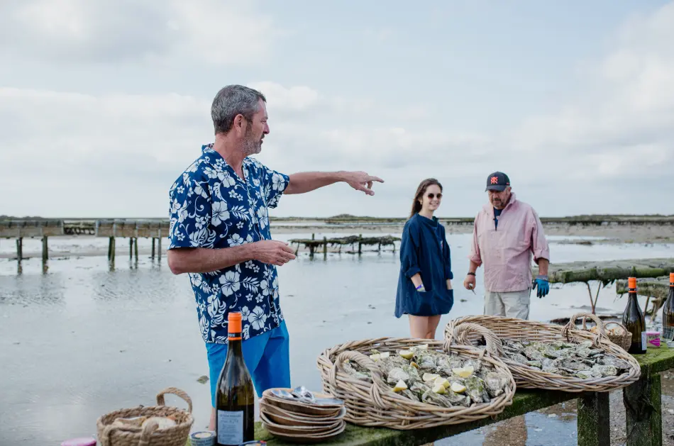 Dégustation d'huîtres