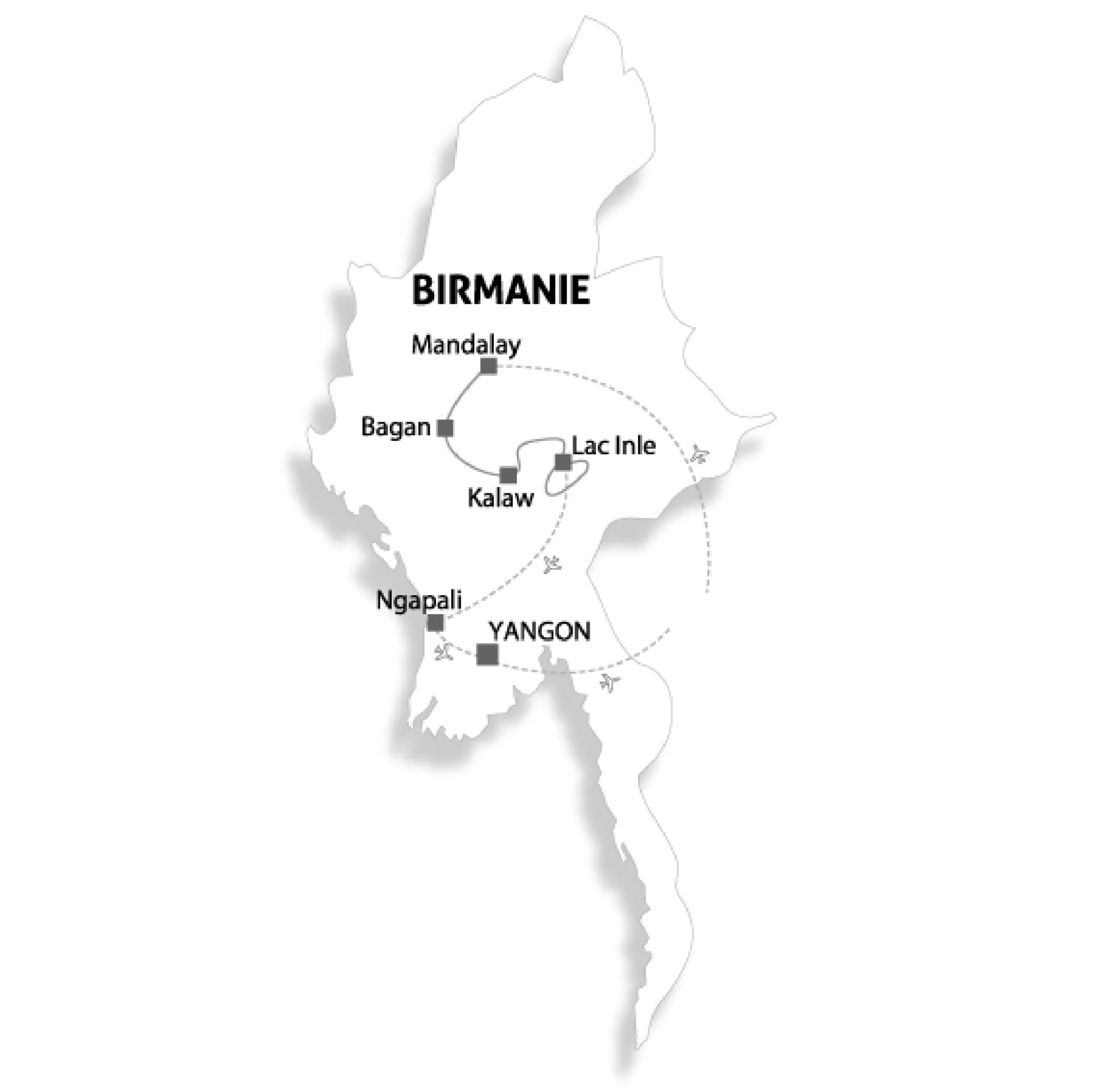 Circuit Birmanie réveillon 2020