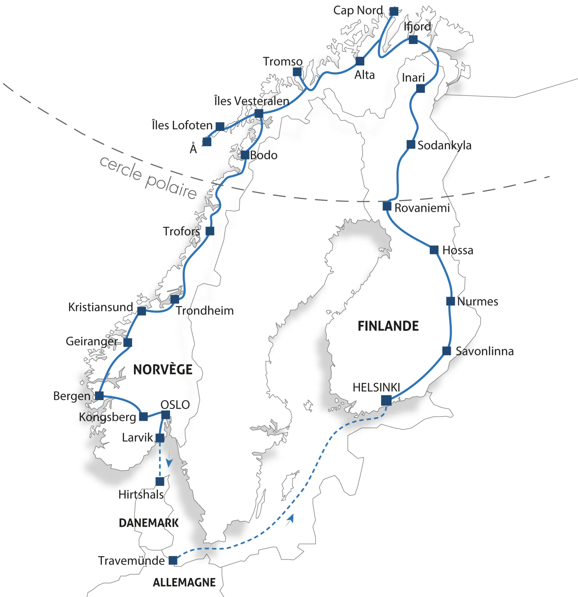 Circuit Grand Tour nordique 2024