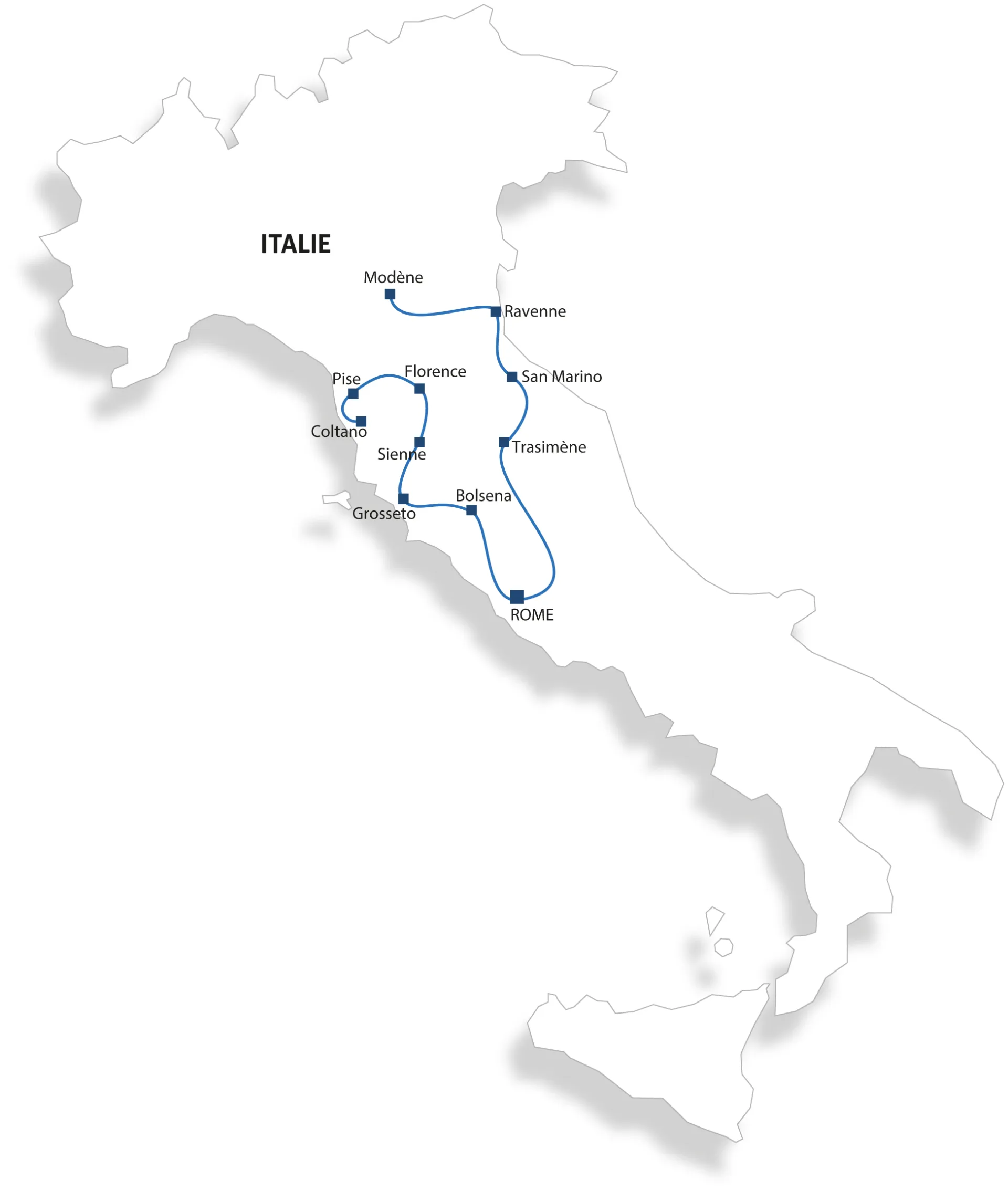 Circuit Italie centre 2024