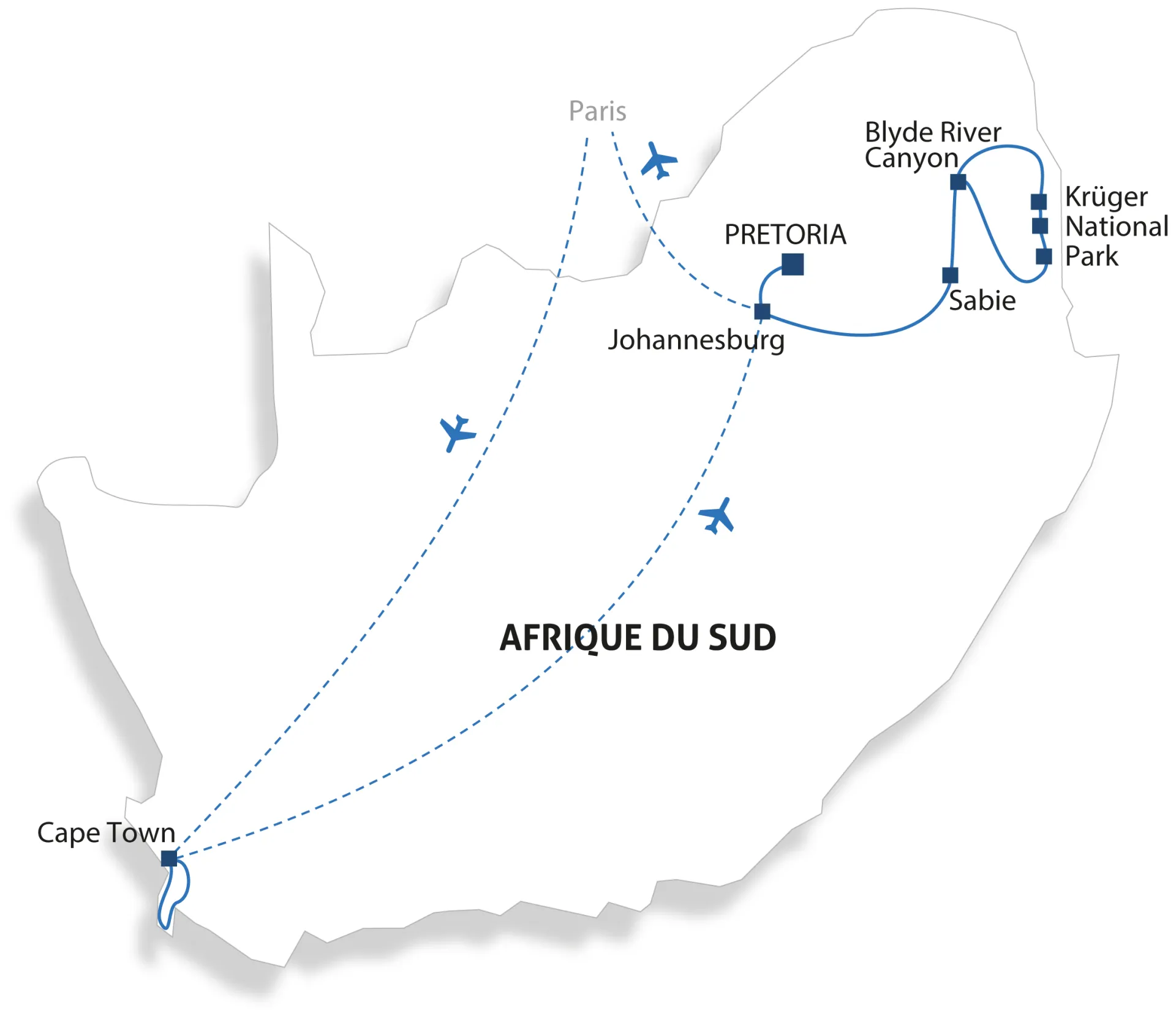 Circuit Afroque du Sud 14 jours 2024