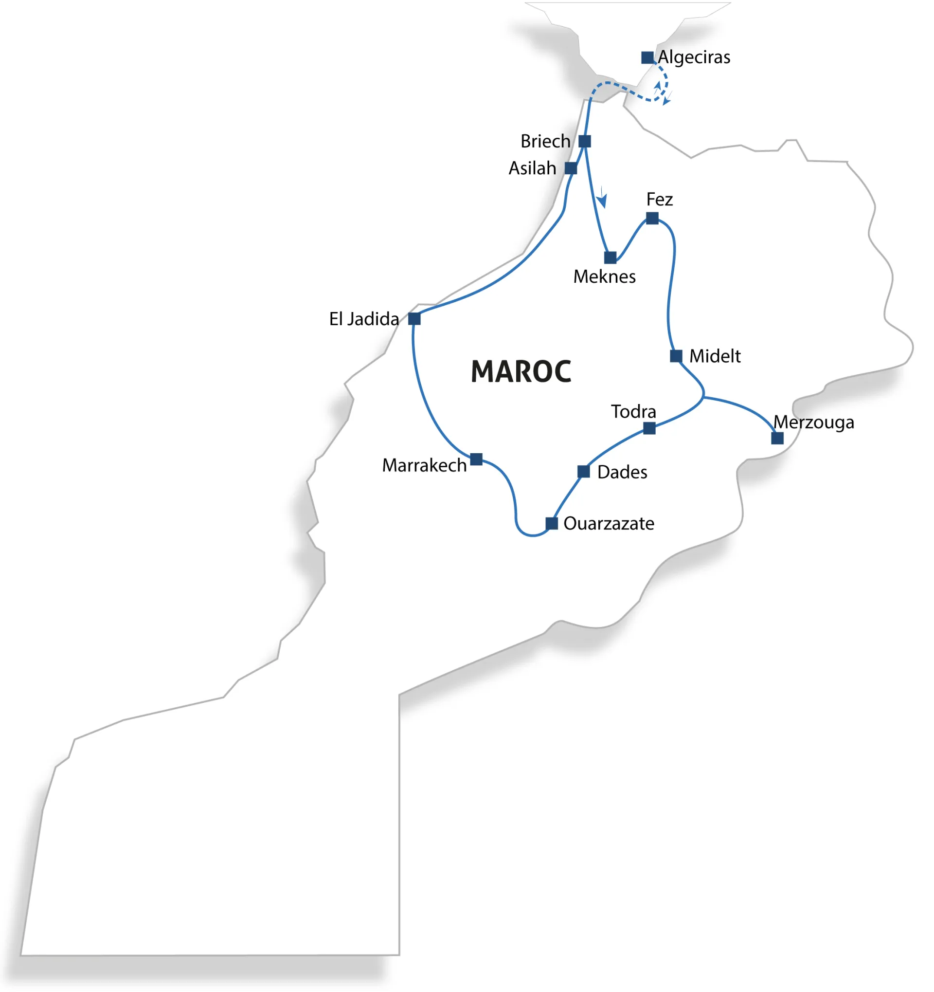 Circuit Maroc Impérial 2024