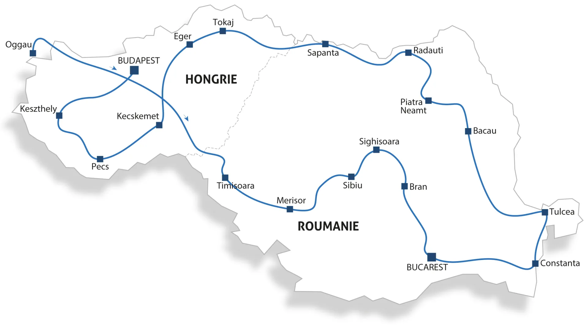 Circuit Hongrie Roumanie 2024
