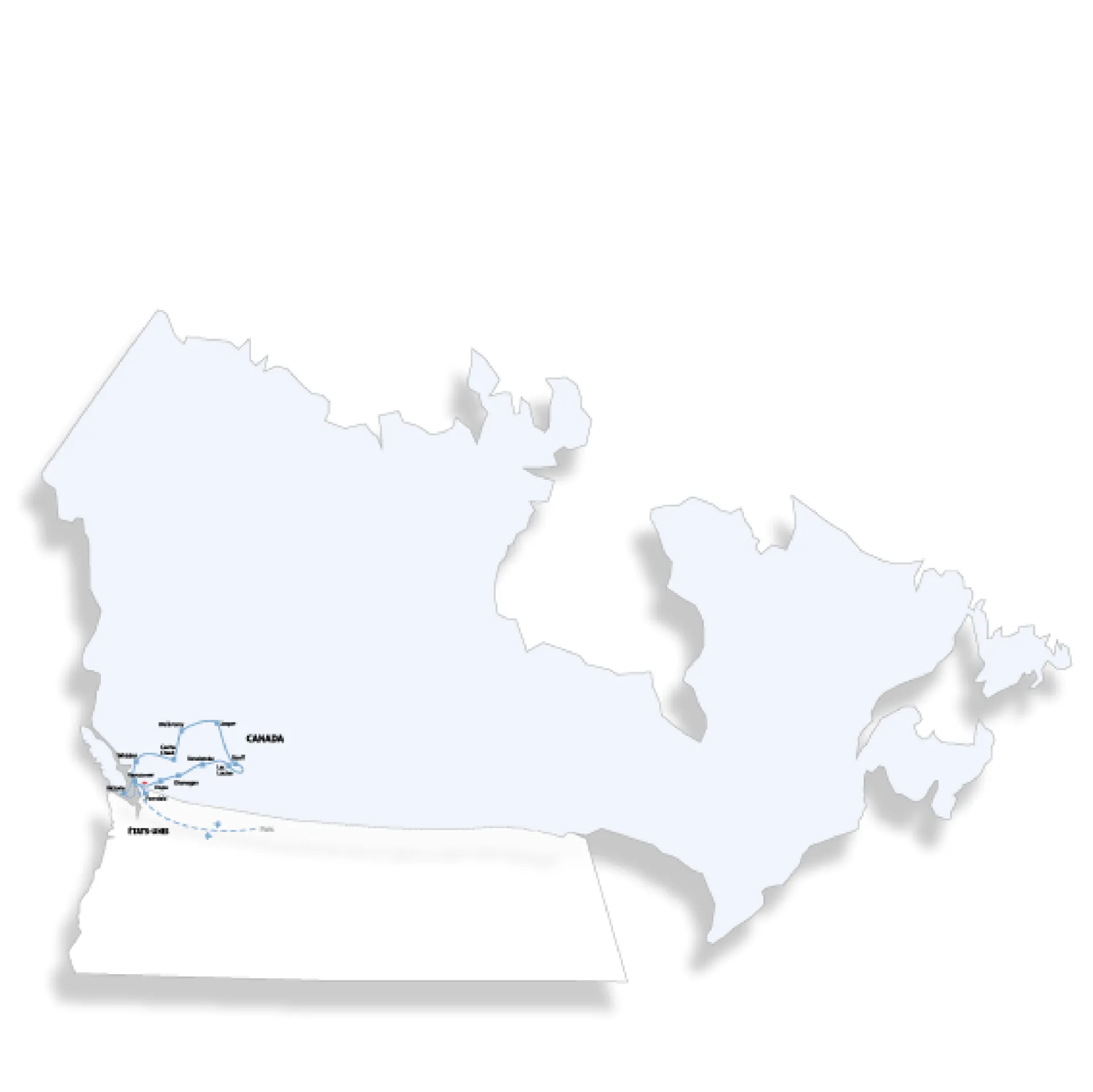 Circuit Canada Rocheuses 2019 