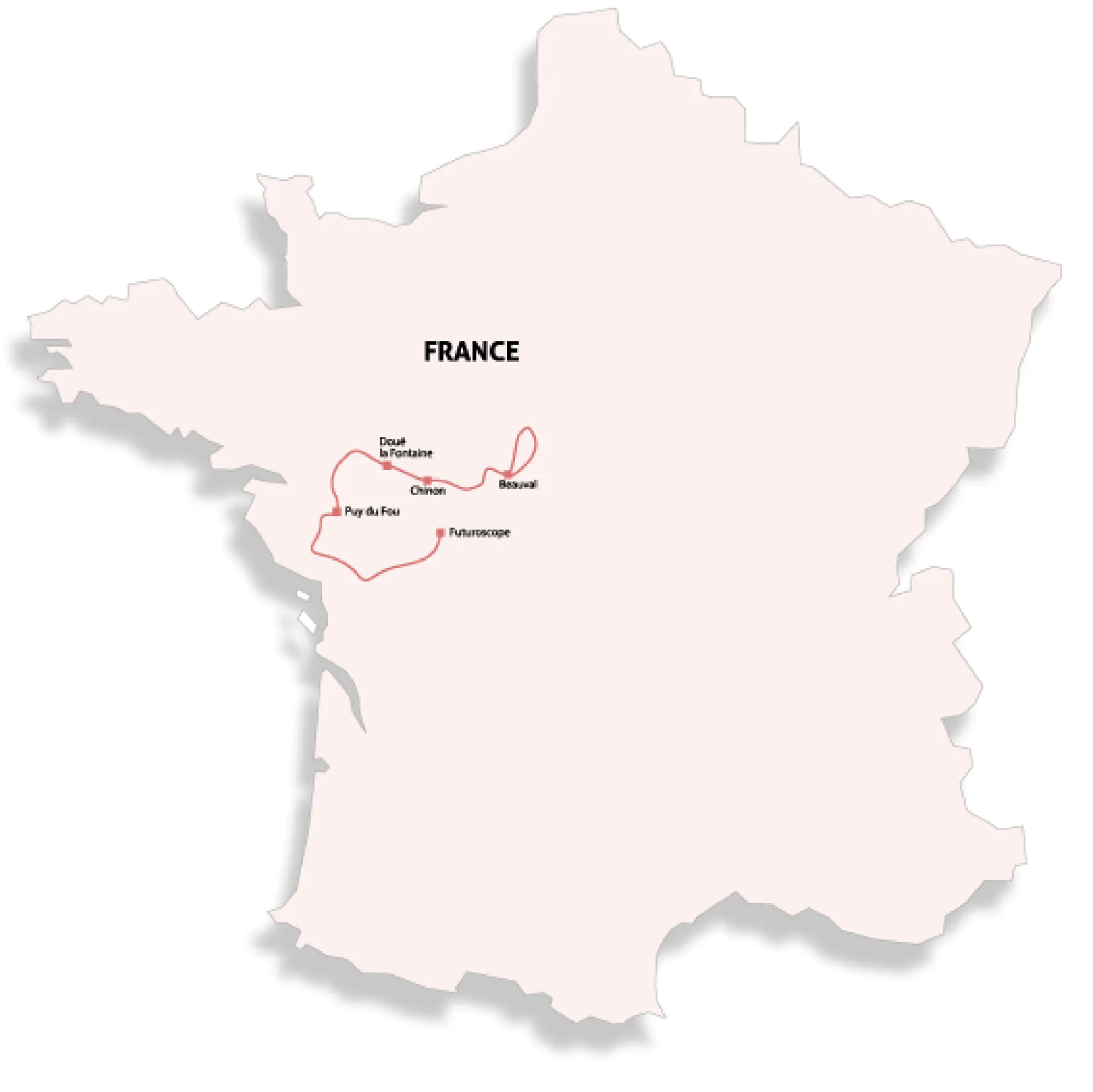 Circuit Loire en France 2020