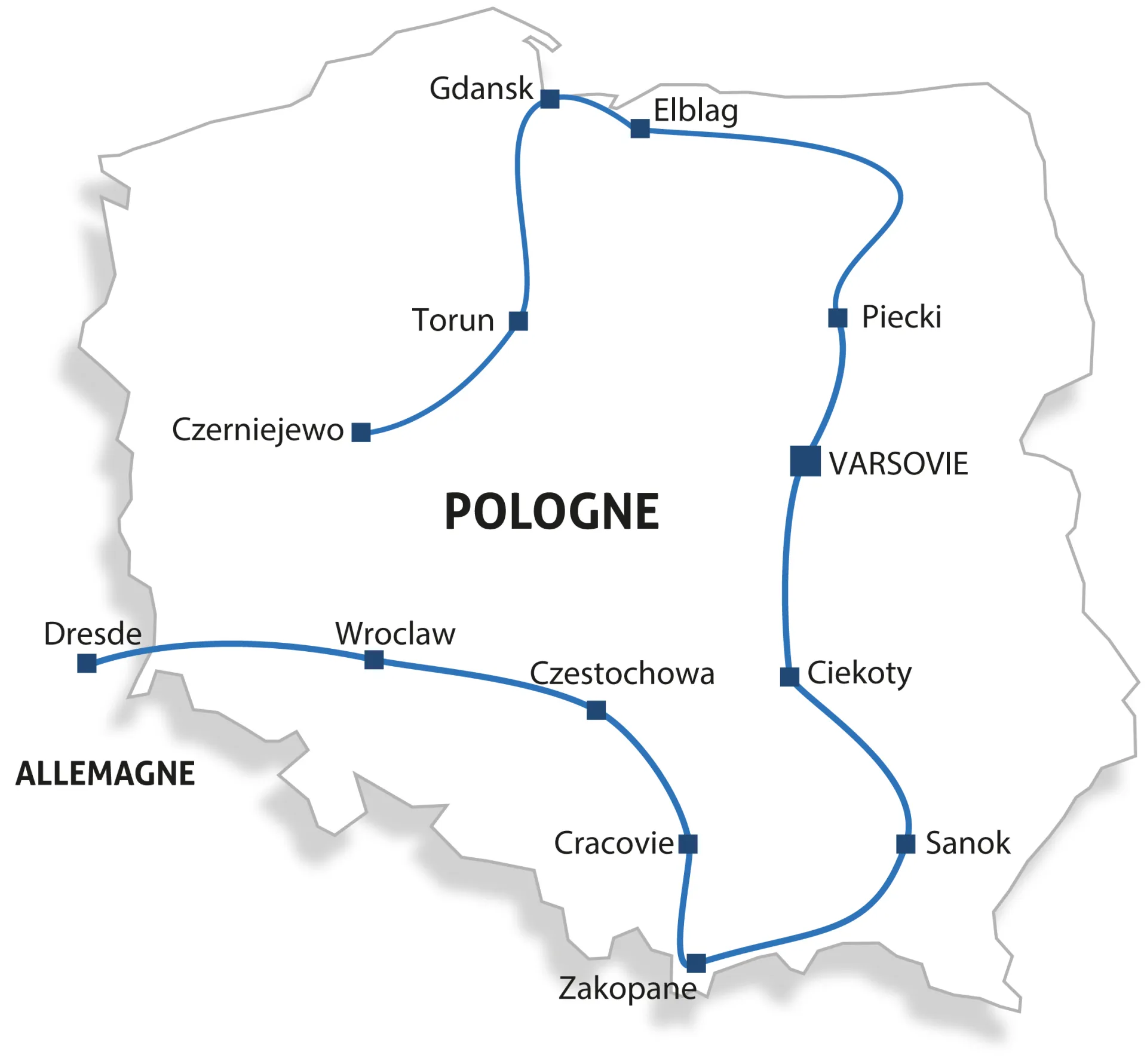 Circuit Pologne 2024