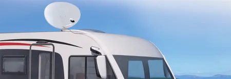 Une parabole pour capter partout dans le monde en camping car